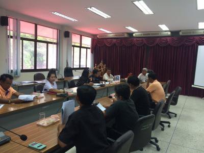 ประชุม คกก.ติดตามและประเมินผลแผนพัฒนา อบต.ภูหลวง