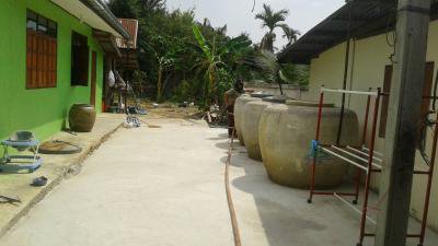 งานป้องกันฯ ส่งน้ำให้แก่ชาวบ้านที่เดือดร้อน