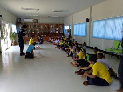 โครงการให้ความรู้เกี่ยวกับการป้องกันและบรรเทาสาธารณภัยฯ ประจำปีงบประมาณ 2560