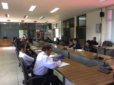 ประชุมประจำเดือนพนักงาน,พนักงานจ้าง ประจำเดือน กุมภาพันธ์ 60