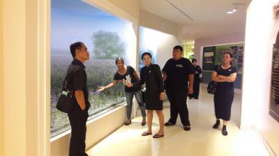 ร่วมถวายสักการะพระบรมศพฯและศึกษาดูงานที่หอจดหมายเหตุ