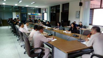 ประชุมประจำเดือนพนักงาน,พนักงานจ้าง อบต.ภูหลวง
