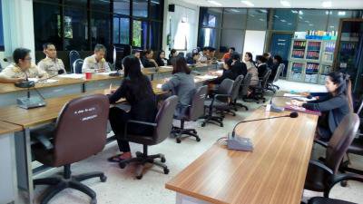ประชุมประจำเดือนพนักงาน,พนักงานจ้าง อบต.ภูหลวง