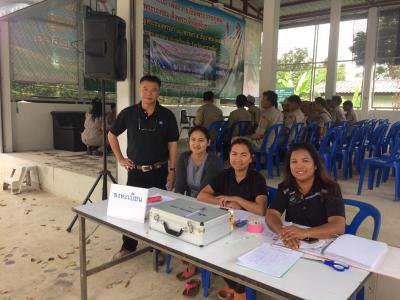 โครงการป้องกันอุบัติเหตุช่วงเทศกาล ประจำปี 2560