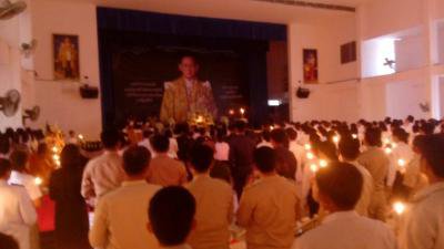 ร่วมพิธีบำเพ็ญพระราชกุศลปัญญาสมวารฯ
