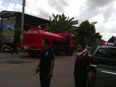 งานป้องกันฯ ช่วยระงับเหตุเพลิงไหม้