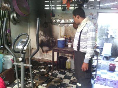 งานป้องกันฯ ช่วยระงับเหตุเพลิงไหม้