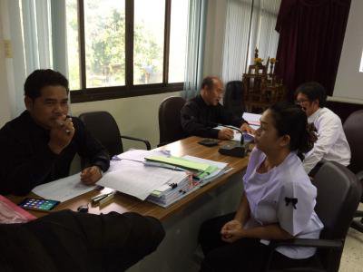 ตรวจประเมินกองทุน สปสช.อบต.ภูหลวง ประจำปี 2559