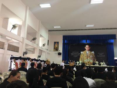 ร่วมพิธีบำเพ็ญพระราชกุศลปัณรสมวารฯ