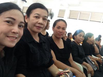 ร่วมพิธีบำเพ็ญพระราชกุศลปัณรสมวารฯ