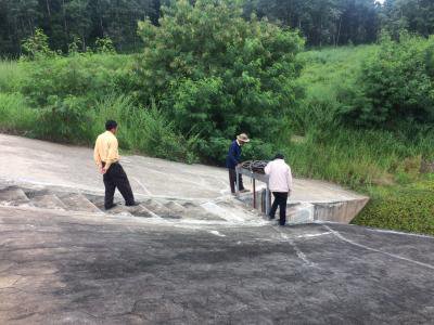 ออกสำรวจแหล่งน้ำอ่างเก็บน้ำหนองชุมแสงฯ
