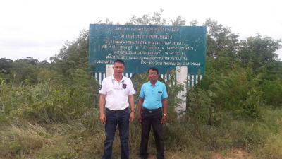 ออกตรวจสระน้ำบ้านหนองกก หมู่ที่ 7