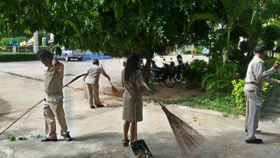 อบต.ภูหลวง ดำเนินการ Big Cleaning Day