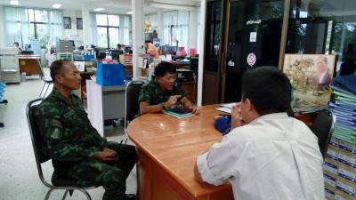 กองพัน ร.มทบ.21 ขอข้อมูลสถิติการเลือกตั้งฯ