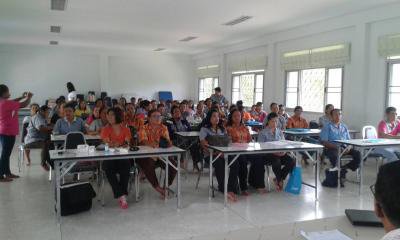 สปสช.อบต.ภูหลวง จัดโครงการรณรงค์ตรวจคัดกรองผู้ป่วยเบาหวานฯ