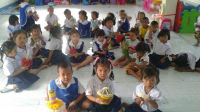 ศพด.บ้านหลุมเงินและ ศพด.หนองนกเขียน ร่วมพิธีไหว้ครู