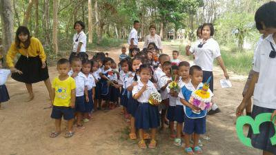 ศพด.บ้านหลุมเงินและ ศพด.หนองนกเขียน ร่วมพิธีไหว้ครู
