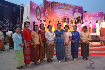 ร่วมเดินแบบงานฉลองชัยชนะท่านท้าวสุรนารีที่จังหวัดฯ