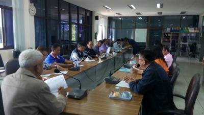 ประชุมคณะกรรมการพัฒนาจัดทำแผนฯ