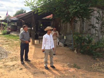 นายกฯประสานงาน  อบจ.นม.ขอเครื่องจักรซ่อมแซมถนนฯ
