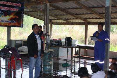 โครงการป้องกันและระงับอัคคีภัยในโรงเรียน  ณ โรงเรียนหนองนกเขียนสามัคคี