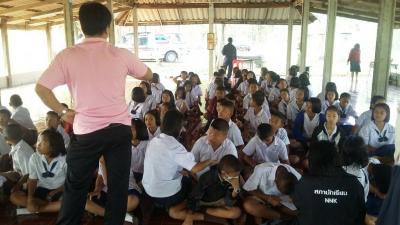โครงการป้องกันและระงับอัคคีภัยในโรงเรียน  ณ โรงเรียนหนองนกเขียนสามัคคี