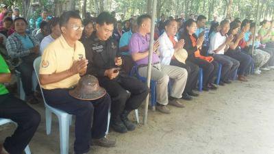 อบต.ภูหลวง ร่วมกิจกรรม "พิธีสืบชะตาและบวชป่าเขาภูหลวง"