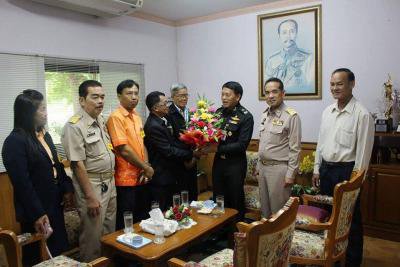 ปล่อยขบวนรถโครงการจัดหาน้ำอุปโภคบริโภคเพื่อช่วยเหลือประชาชนฯ