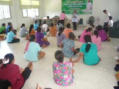 โครงการอบรมเชิงปฏิบัติการสมาธิบำบัดฯ