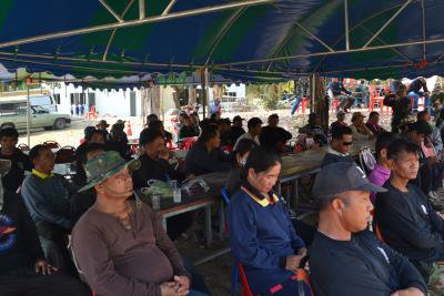 โครงการฝึกอบรมทดสอบ อาสาสมัคร อาสาสมัครป้องกันภัยฝ่ายพลเรือน เจ้าหน้าที่หน่วยงานความมั่นคงของรัฐ