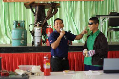 โครงการป้องกันและบรรเทาสาธารณภัยในสถานศึกษาฯ