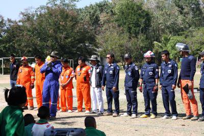 โครงการป้องกันและบรรเทาสาธารณภัยในสถานศึกษาฯ