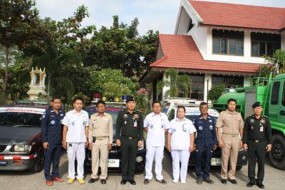 อบต.ภูหลวง ตั้งจุดบริการประชาชน ในช่วงเทศกาลปีใหม่ 2558