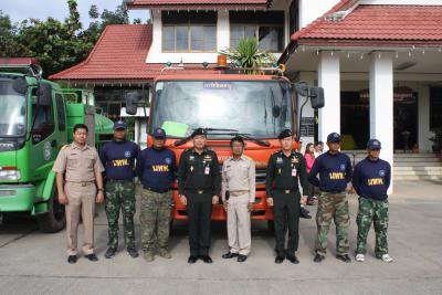 อบต.ภูหลวง ตั้งจุดบริการประชาชน ในช่วงเทศกาลปีใหม่ 2558