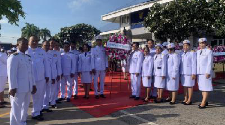 ร่วมพิธีวางพวงมาลา เนื่องในวันปิยมหาราชฯ ประจำปี 2566