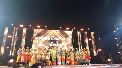 ร่วมงานจัดงานเทศกาลผ้าไหมปักธงชัยฯ ประจำปี 2566 (ประกวดรำวงย้อนยุค รอบชิงชนะเลิศ)