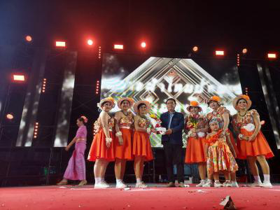 ร่วมงานจัดงานเทศกาลผ้าไหมปักธงชัยฯ ประจำปี 2566 (ประกวดรำวงย้อนยุค รอบชิงชนะเลิศ)