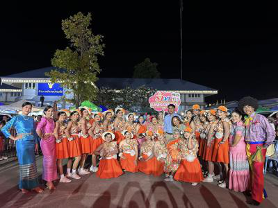 ร่วมงานจัดงานเทศกาลผ้าไหมปักธงชัยฯ ประจำปี 2566 (ประกวดรำวงย้อนยุค รอบชิงชนะเลิศ)