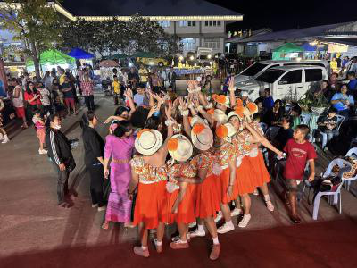 ร่วมงานจัดงานเทศกาลผ้าไหมปักธงชัยฯ ประจำปี 2566 (ประกวดรำวงย้อนยุค รอบชิงชนะเลิศ)