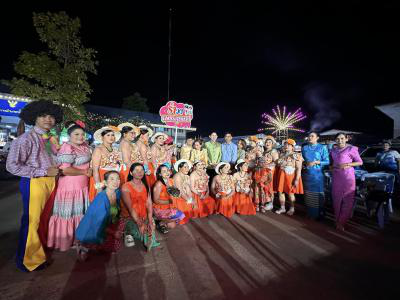 ร่วมงานจัดงานเทศกาลผ้าไหมปักธงชัยฯ ประจำปี 2566 (ประกวดรำวงย้อนยุค รอบชิงชนะเลิศ)