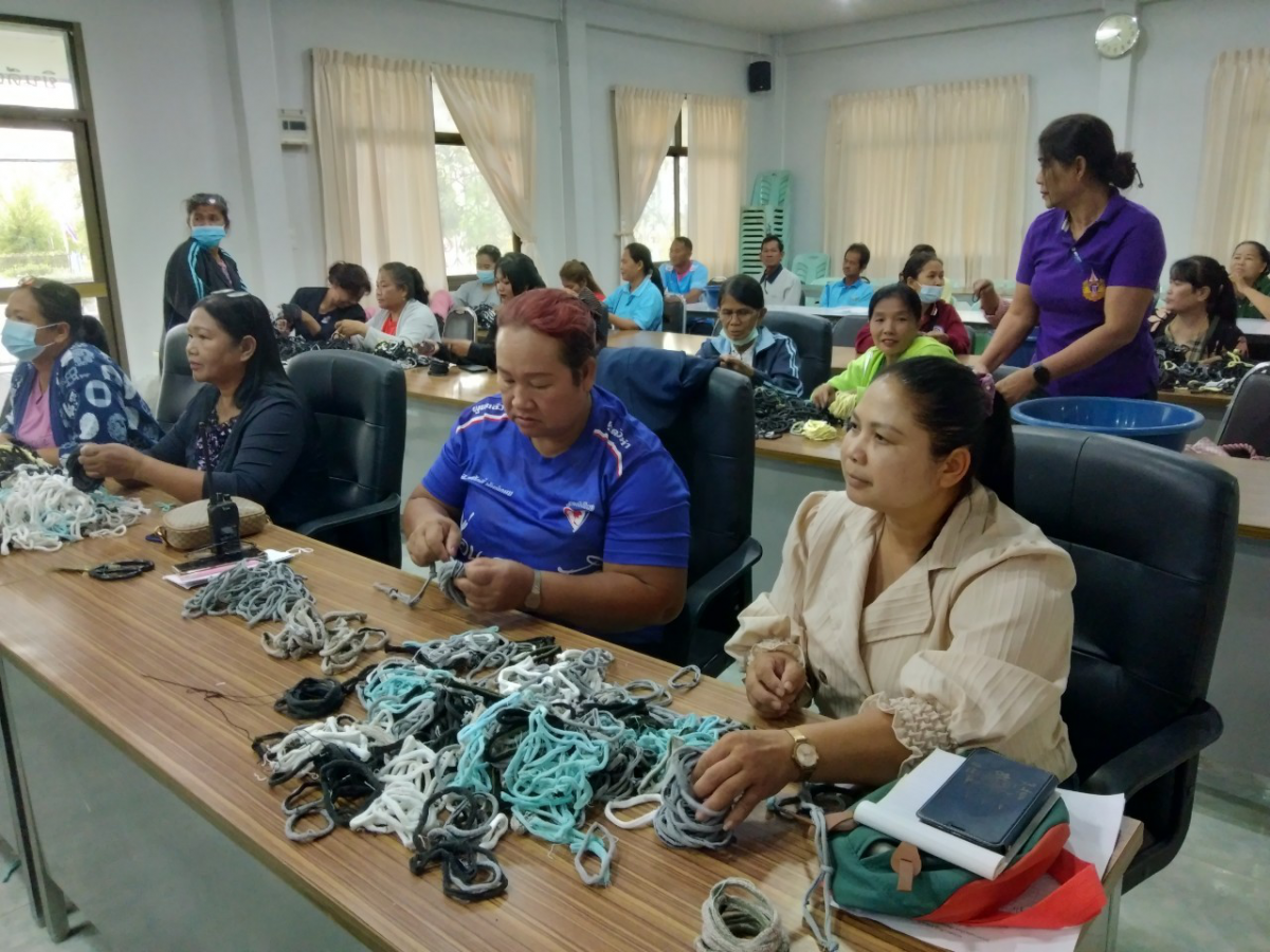 โครงการส่งเสริมอาชีพของกลุ่มสตรีแม่บ้านตำบลภูหลวง ประจำปีงบประมาณ พ.ศ.2567