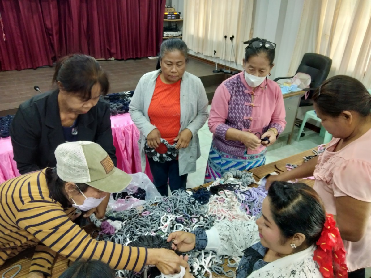 โครงการส่งเสริมอาชีพของกลุ่มสตรีแม่บ้านตำบลภูหลวง ประจำปีงบประมาณ พ.ศ.2567