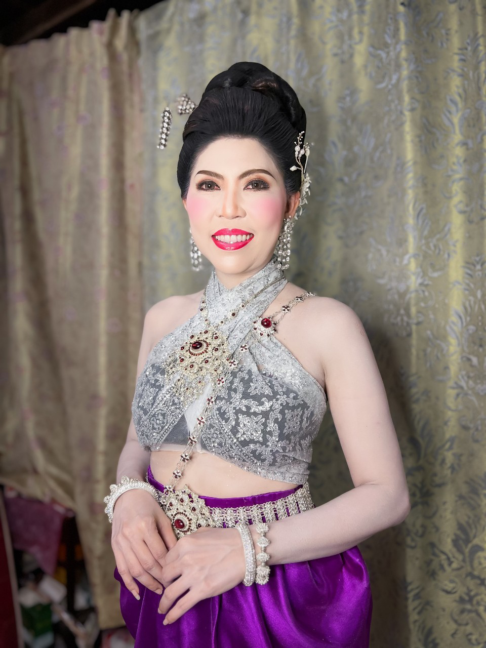 กิจกรรมการประกวด "สาวงามเมืองย่า" ในงานฉลองวันแห่งชัยชนะท้าวสุรนารี และพิธีบวงสรวงสักการะอนุสาวรีย์ท้าวสุรนารี อำเภอปักธงชัย ประจำปี 2567