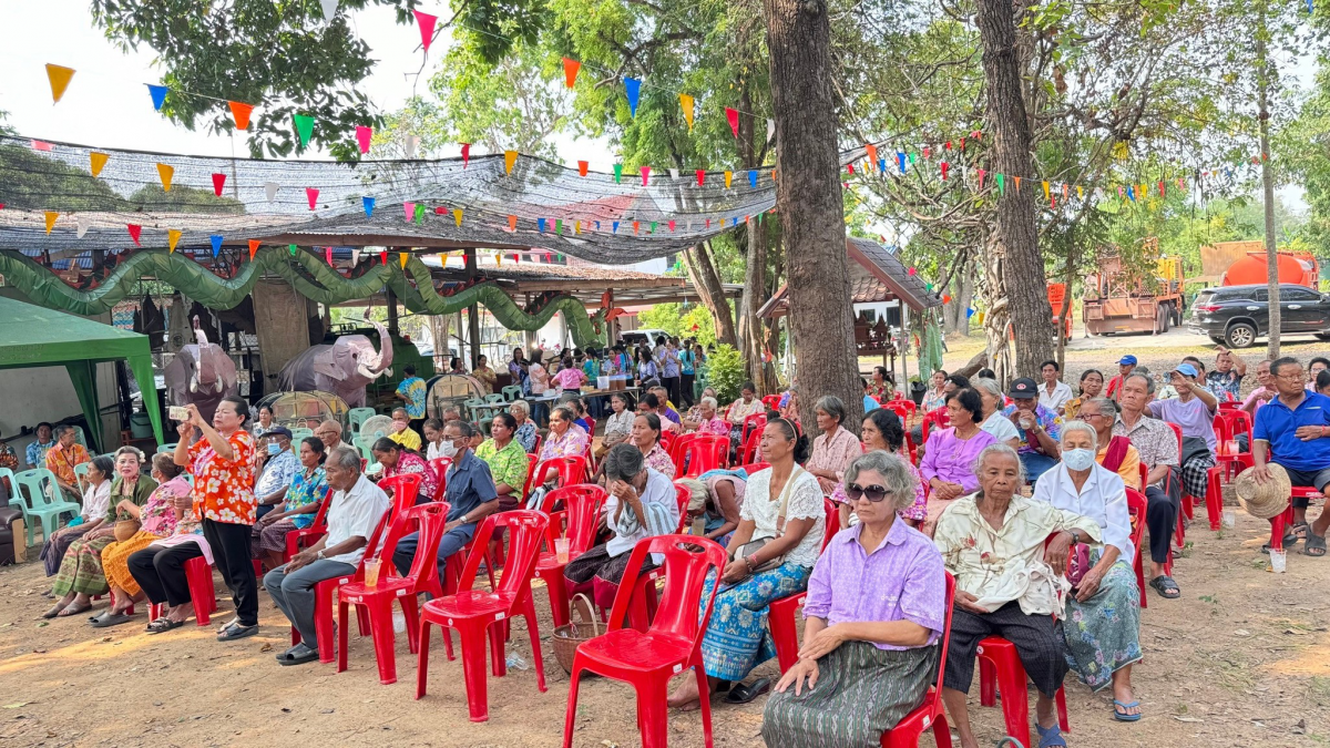 โครงการจัดงานสงกรานต์และวันผู้สูงอายุ ประจำปี 2567