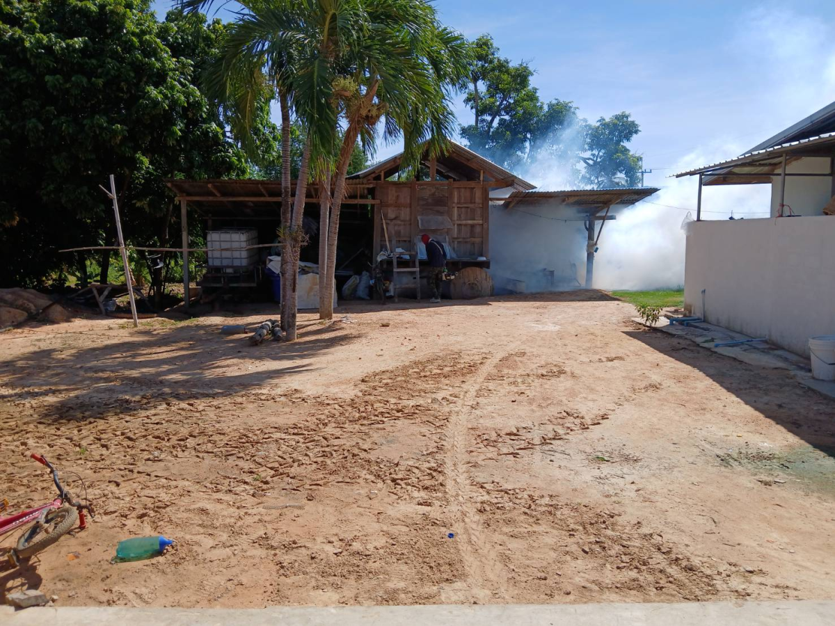 โครงการรณรงค์ป้องกันการแพร่ระบาดของโรคไขเลือดออก (พ่นหมอกควัน) บ้านหนองนกเขียน  หมู่ 2