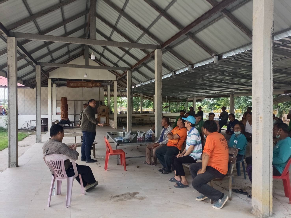 ร่วมประชุมกับกรมอุทยานแห่งชาติ กรณีปัญหาช้างป่ากินพืชผลทางการเกษตรฯ