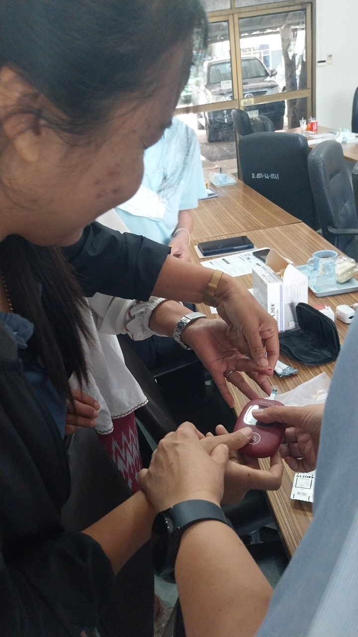 โครงการตรวจคัดกรองสุขภาพเบื้องต้นของประชาชนด้วยสถานีตรวจสุขภาพชุมชน ประจำปี พ.ศ.2567