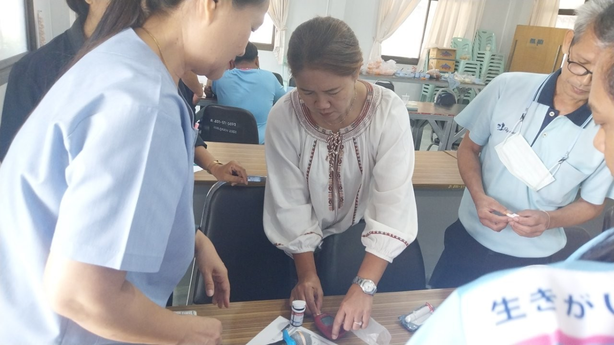 โครงการตรวจคัดกรองสุขภาพเบื้องต้นของประชาชนด้วยสถานีตรวจสุขภาพชุมชน ประจำปี พ.ศ.2567