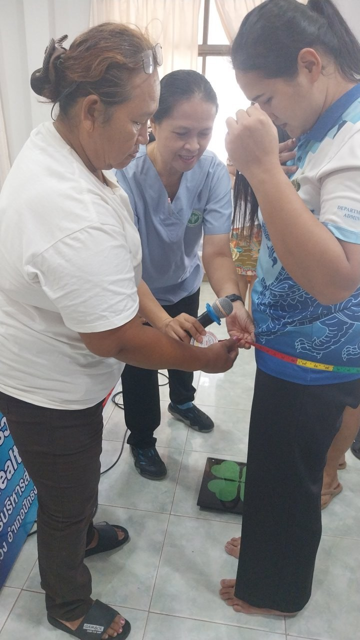 โครงการตรวจคัดกรองสุขภาพเบื้องต้นของประชาชนด้วยสถานีตรวจสุขภาพชุมชน ประจำปี พ.ศ.2567
