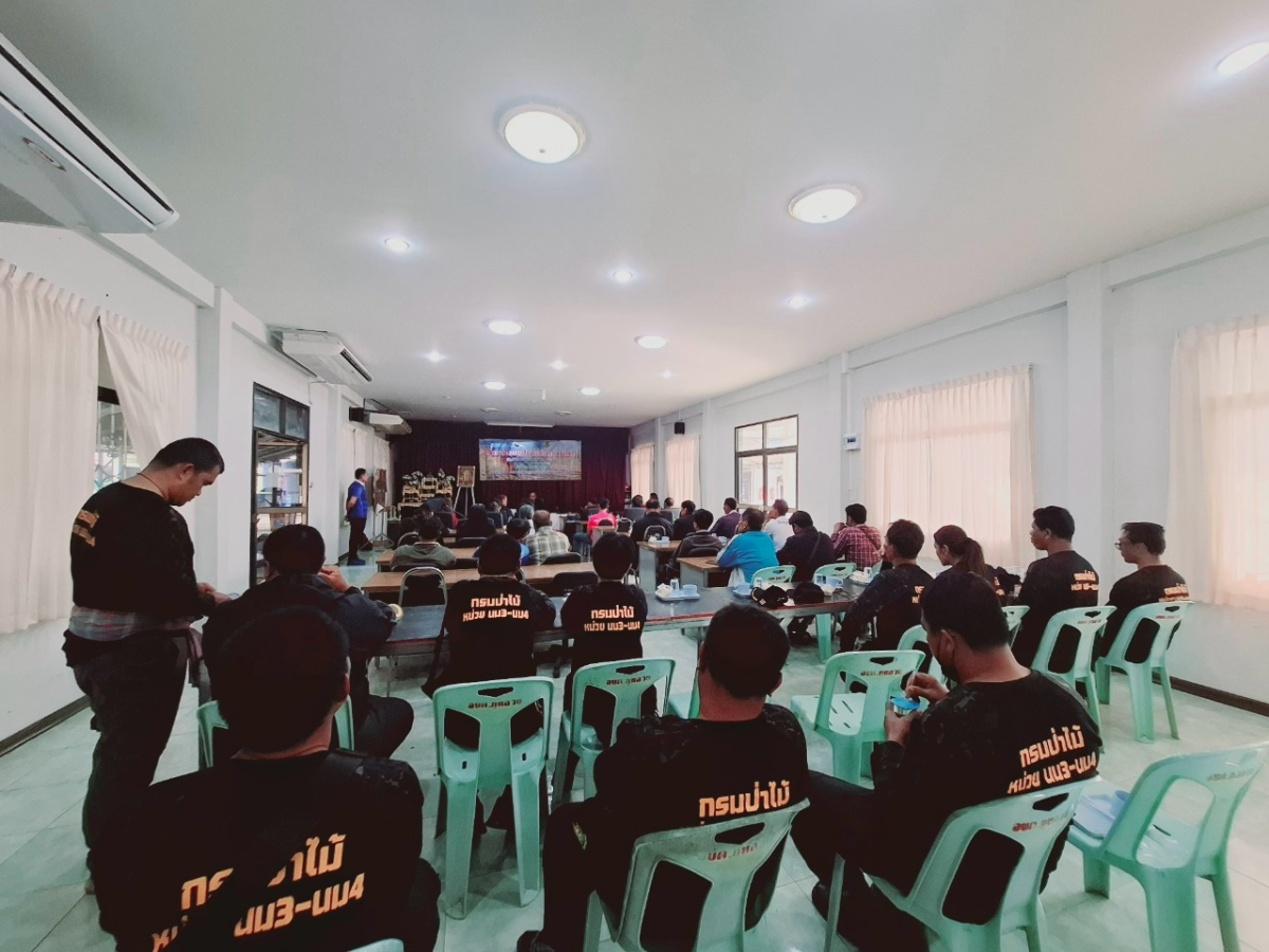 โครงการฝึกอบรมป้องกันไฟป่าและหมอกควัน ประจำปีงบประมาณ พ.ศ. 2568  